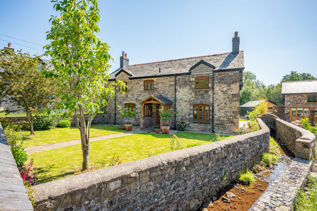 Front Elevation and Garden- click for photo gallery